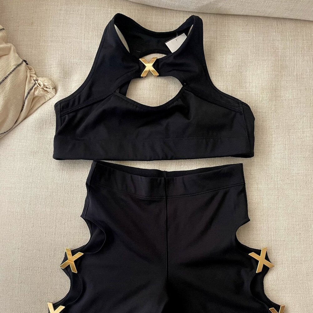 SavageXXX Hotline Medium Impact Sports Bra Crop Top